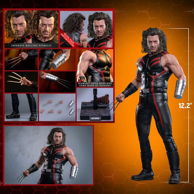 Age of Apocalypse Action Figure 1/6 Wolverine (Artisan Edition) Hot Toys Exclusive 31 cm