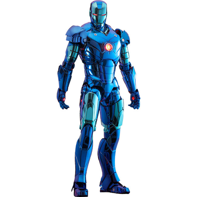 Hot Toys Exclusive Iron Man Movie Masterpiece Diecast Action Figure 1/6 Iron Man Mark III (Stealth Mode Ver.) 2.0 Hot Toys Exclusive 33 cm