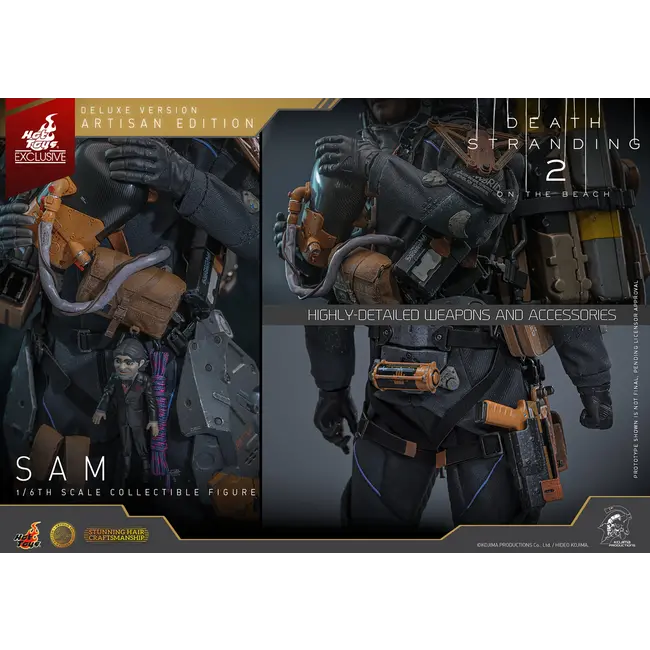 Death Stranding 2: On the Beach Videogame Masterpiece Action Figure 1/6 Sam (Artisan Edition Deluxe Version) 31 cm