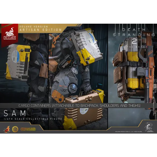 Death Stranding 2: On the Beach Videogame Masterpiece Action Figure 1/6 Sam (Artisan Edition Deluxe Version) 31 cm