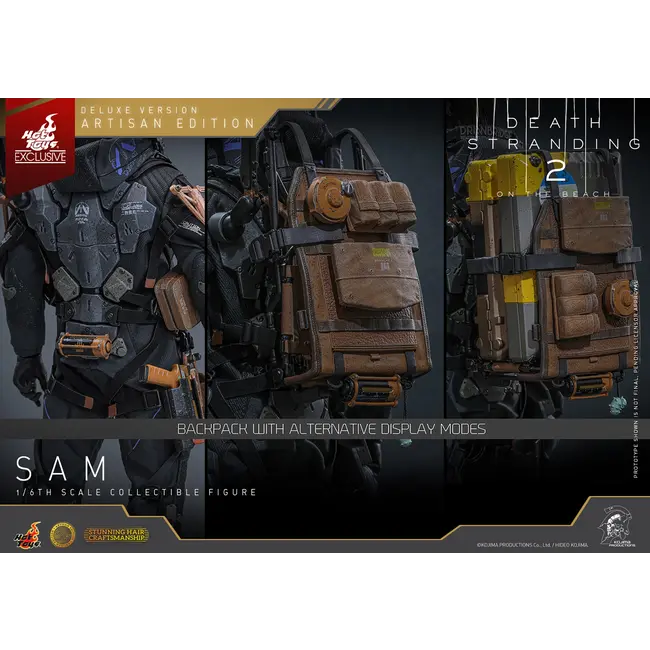 Death Stranding 2: On the Beach Videogame Masterpiece Action Figure 1/6 Sam (Artisan Edition Deluxe Version) 31 cm