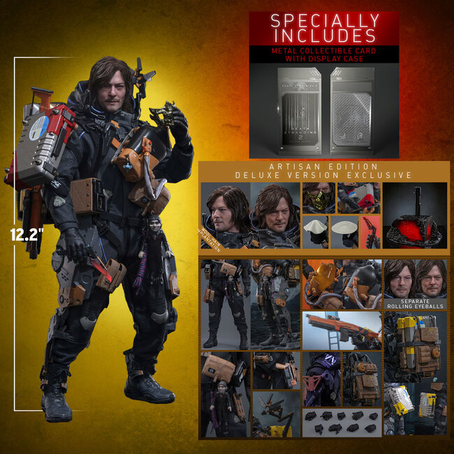 Death Stranding 2: On the Beach Videogame Masterpiece Action Figure 1/6 Sam (Artisan Edition Deluxe Version) 31 cm