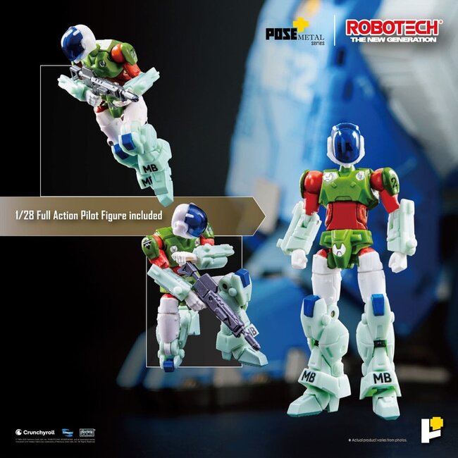 Robotech The New Generation 1/28 Actionfigur Combat Alpha Fighter 33 cm