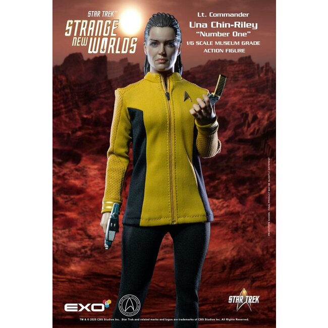 Star Trek: Strange New Worlds Action Figure 1/6 Lt. Com Una Chin-Riley 30 cm