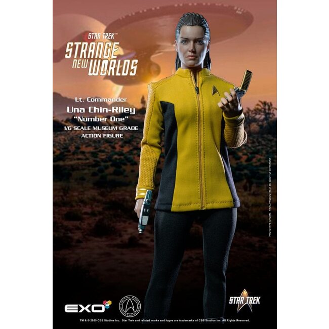 Star Trek: Strange New Worlds Action Figure 1/6 Lt. Com Una Chin-Riley 30 cm