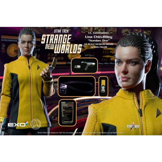 Star Trek: Strange New Worlds Action Figure 1/6 Lt. Com Una Chin-Riley 30 cm