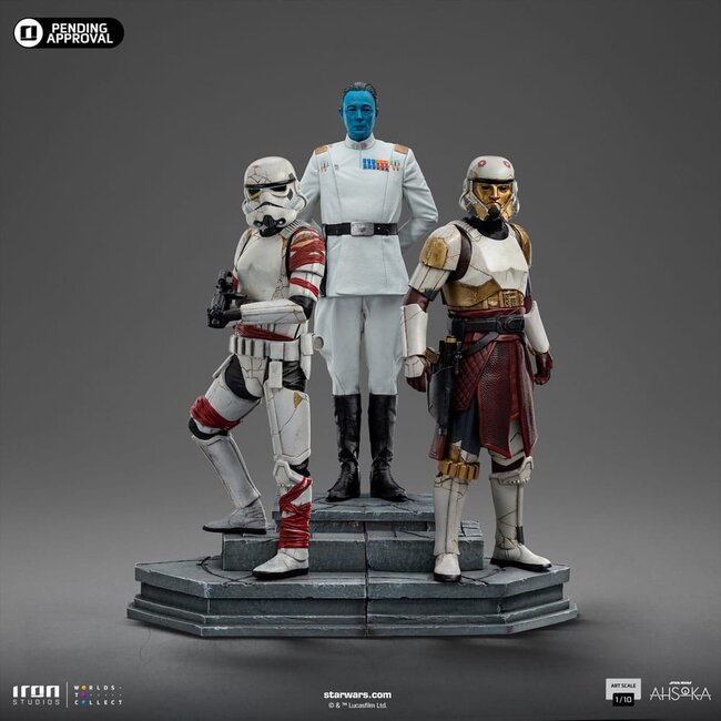 Star Wars Ahsoka Art Scale Statue 1/10 Großadmiral Thrawn 25 cm