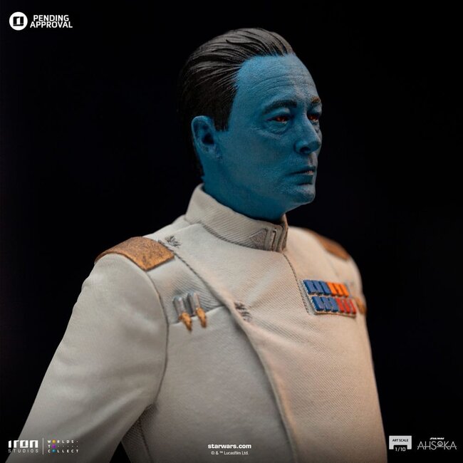 Star Wars Ahsoka Art Scale Statue 1/10 Großadmiral Thrawn 25 cm