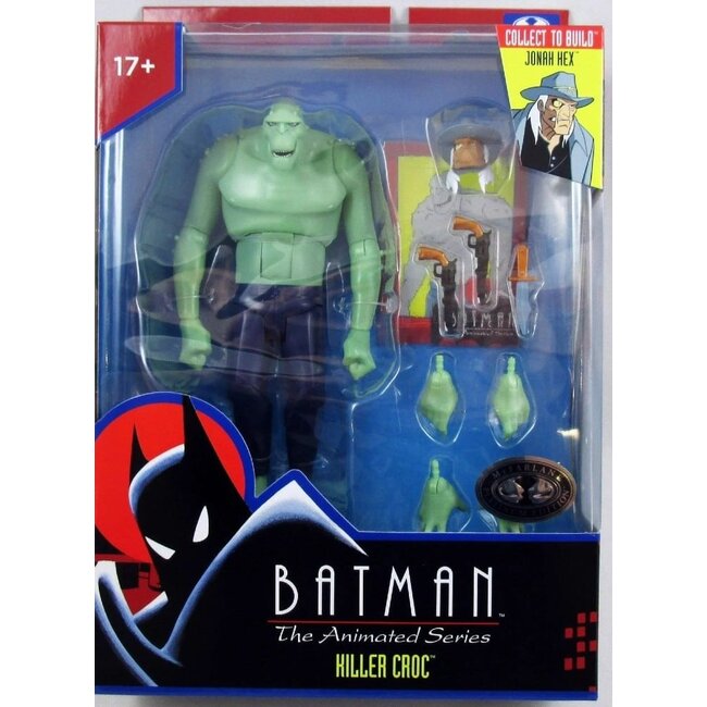 McFarlane Toys Batman: The Animated Series DC Direct Build-A Action Figures Wave 5 Killer Croc (Platinum Edition) 15 cm
