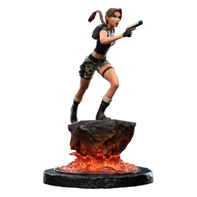 Tomb Raider Ministatue Lara Croft: Das Heiligtum der Flammen 18 cm