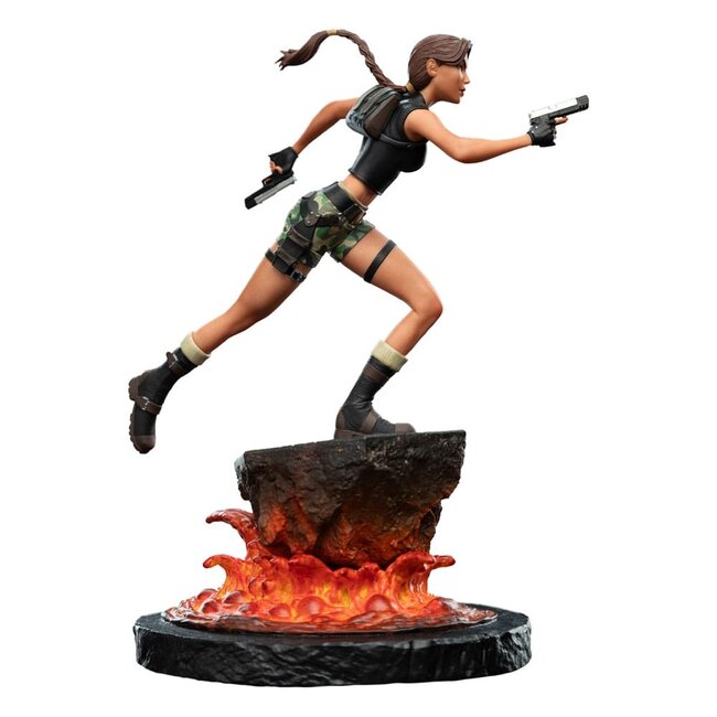 Tomb Raider Ministatue Lara Croft: Das Heiligtum der Flammen 18 cm