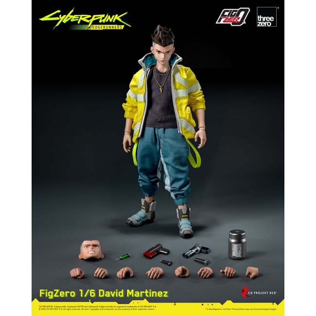 Cyberpunk: Edgerunners FigZero Action Figure 1/6 David Martinez 28 cm