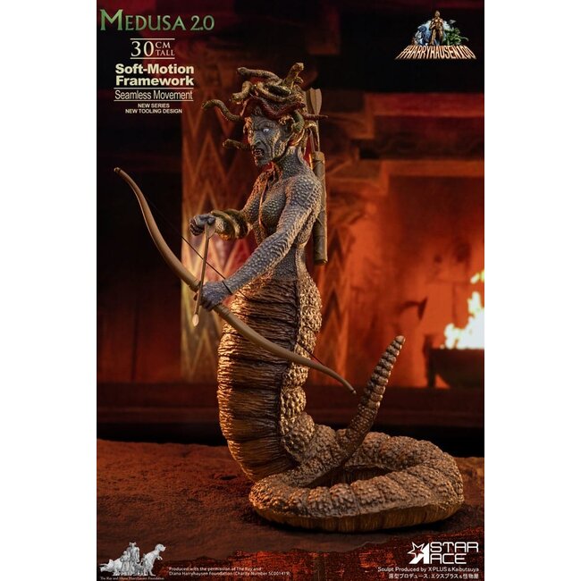 Clash of the Titans Ray Harryhausens Soft-Motion Series Statue Medusa 30 cm