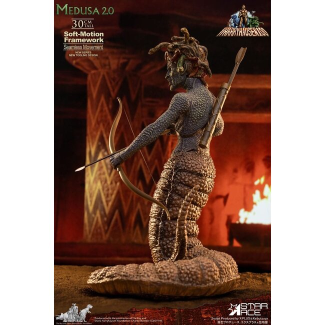 Kampf der Titanen Ray Harryhausens Soft-Motion Series Statue Medusa 30 cm