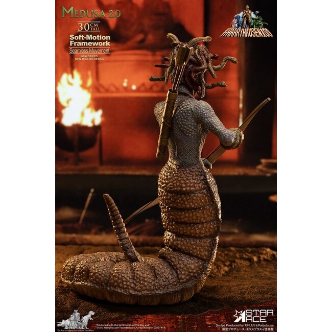 Clash of the Titans Ray Harryhausens Soft-Motion Series Statue Medusa 30 cm