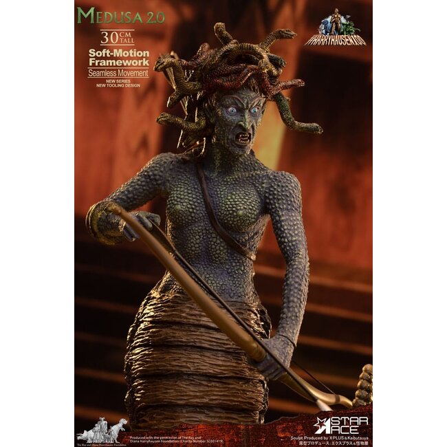 Clash of the Titans Ray Harryhausens Soft-Motion Series Statue Medusa 30 cm