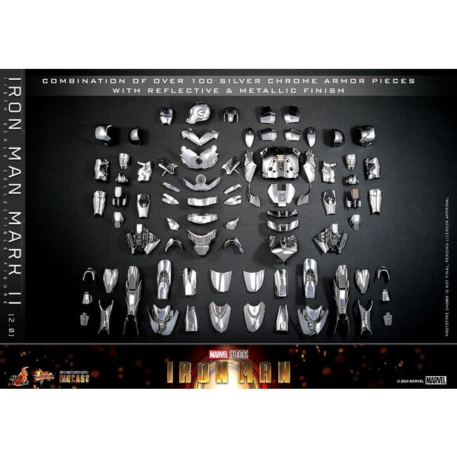 Iron Man Action Figure 1/6 Iron Man Mark II (2.0) 33 cm