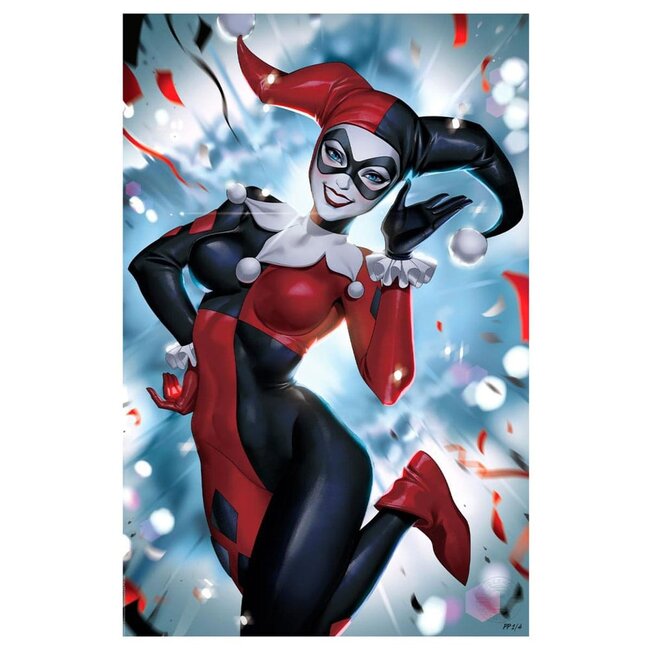 DC Comics Kunstdruck Harley Quinn 41 x 61 cm - ungerahmt