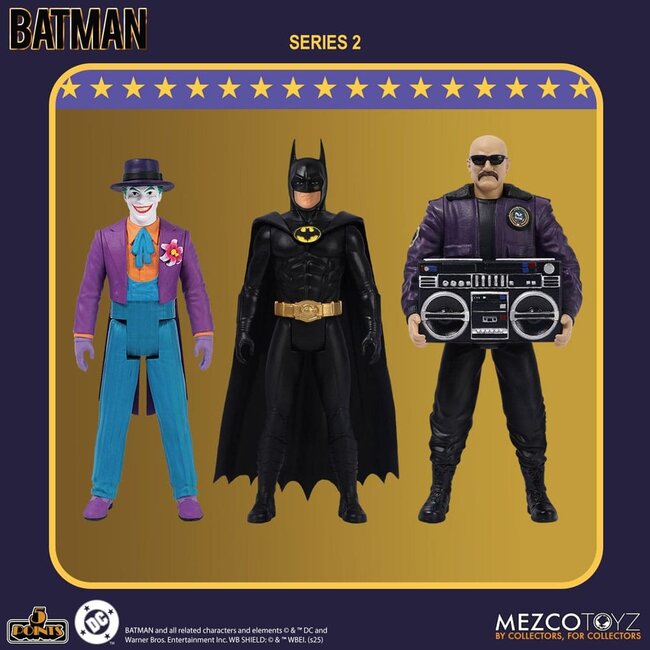 Batman (1989) 5 Points Action Figures 9 cm Series 2 Set (3)