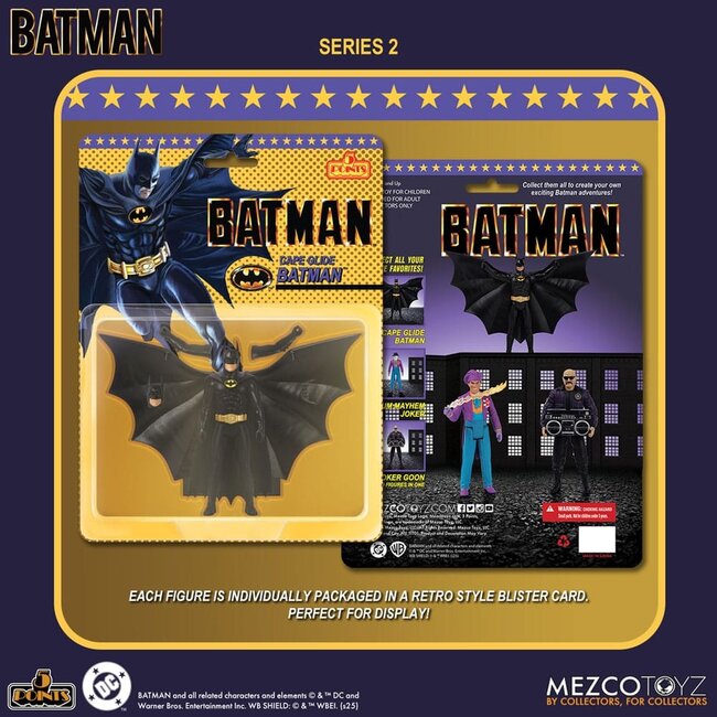 Batman (1989) 5 Points Action Figures 9 cm Series 2 Set (3)
