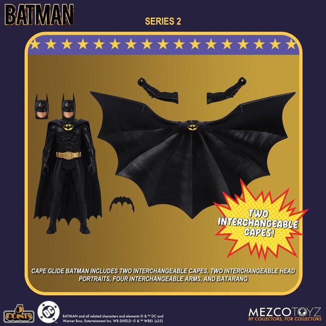 Batman (1989) 5 Points Action Figures 9 cm Series 2 Set (3)