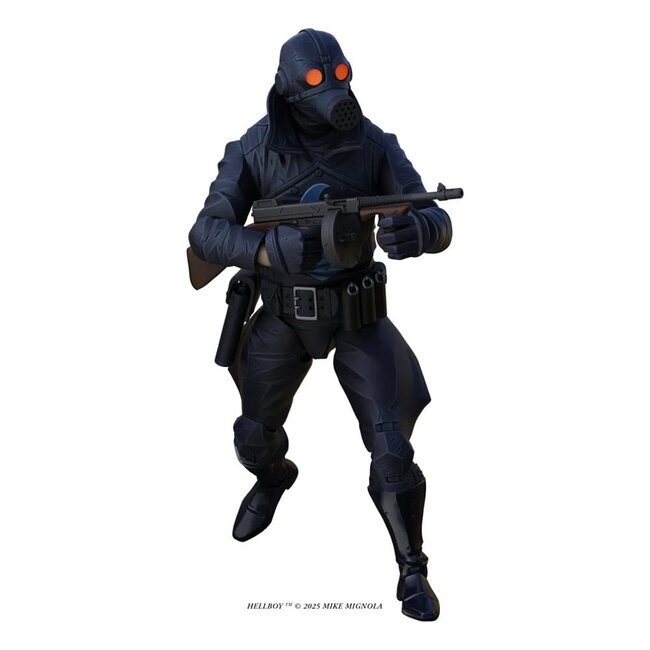 Hellboy Actionfigur Lobster Johnson (Der eiserne Prometheus) 17 cm