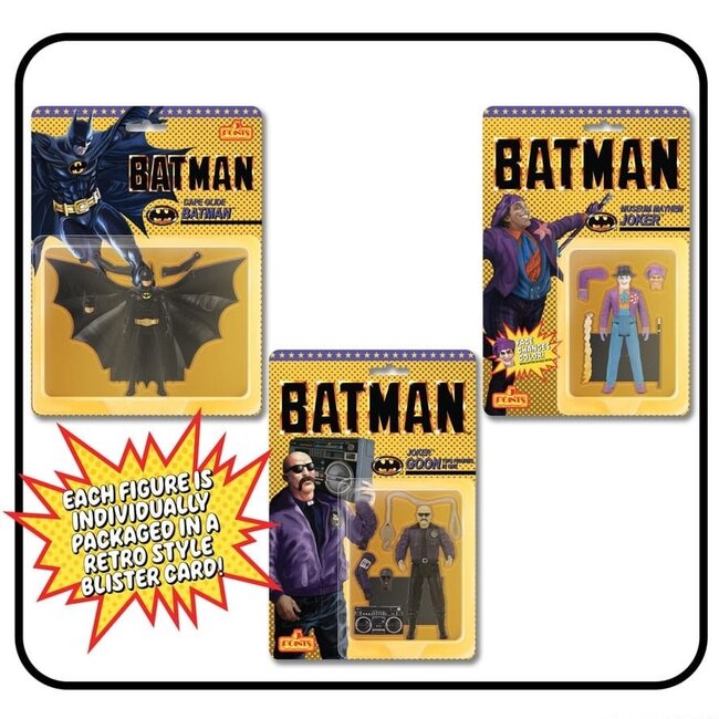 Batman (1989) 5 Points Action Figures 9 cm Series 2 Set (3)