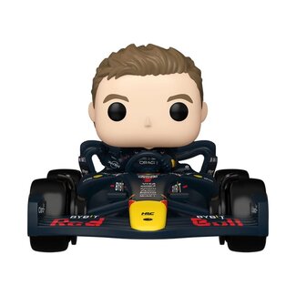 Funko Formel 1 POP! Rides Super Deluxe Vinyl Figur RB- Verstappen mit RB20 15 cm