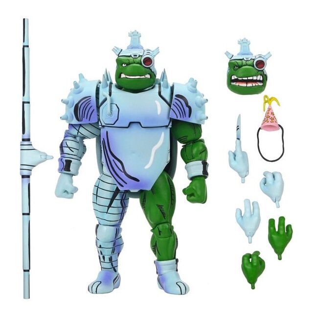 NECA  Teenage Mutant Ninja Turtles (Mirage Comics) Action Figure Cyborg Donatello 18 cm