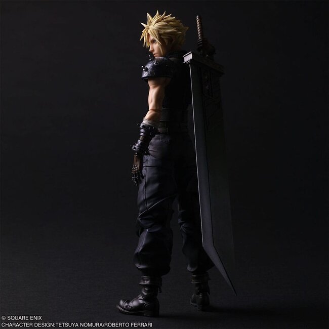 Final Fantasy VII Rebirth Play Arts Shin Action Figure Cloud Strife 27 cm