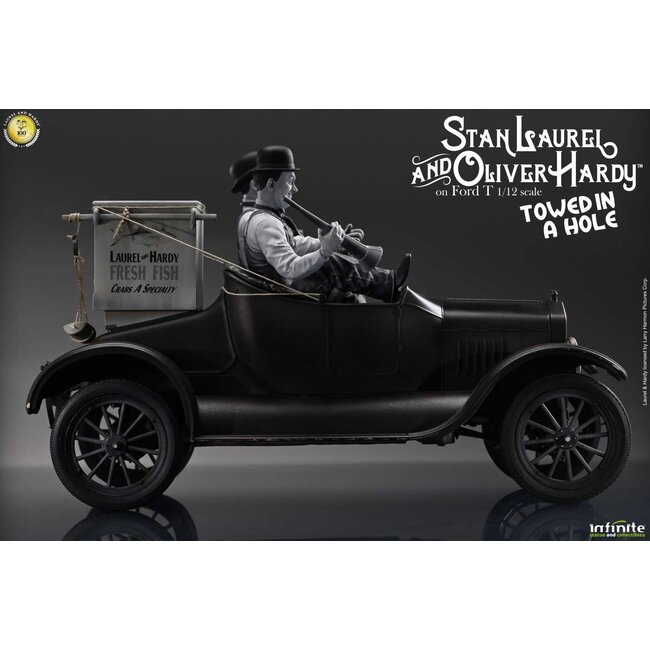 Laurel & Hardy on Ford Model T 1/12 scale