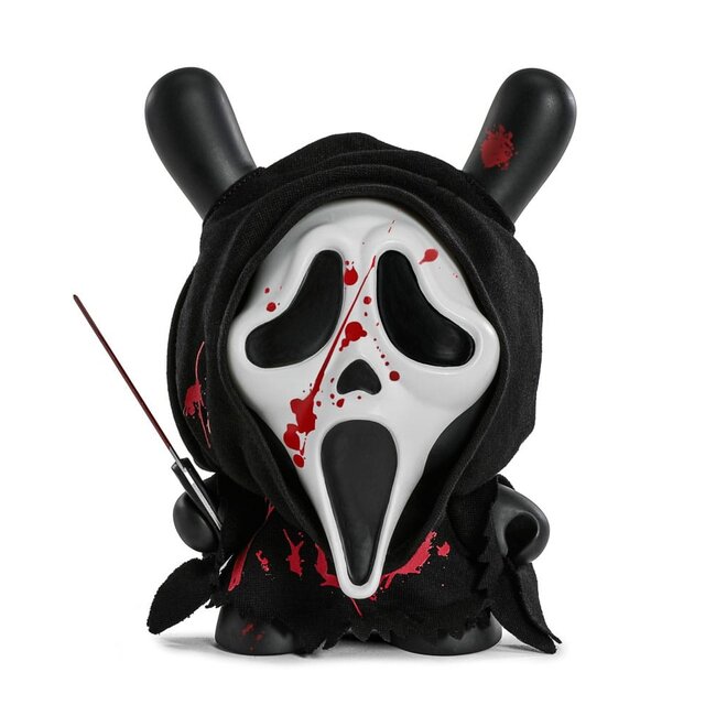 Kidrobot Ghost Face Dunny Art Toy Vinyl Figur Bloody Edition (Glow-in-the-Dark) 20 cm