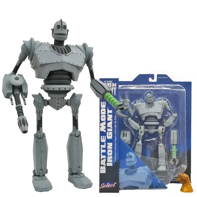 The Iron Giant Select Action Figure Battle Mode Iron Giant 22 cm