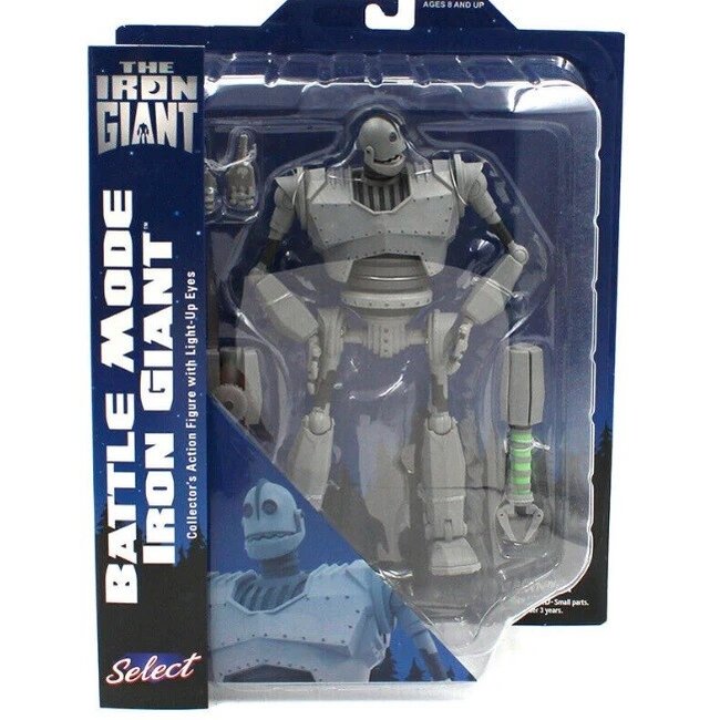 The Iron Giant Select Action Figure Battle Mode Iron Giant 22 cm