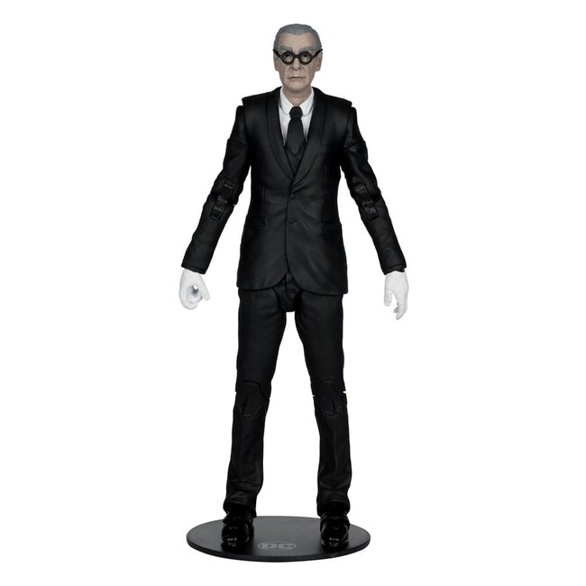 Batman Forever DC Multiverse Actionfigur mit Fahrzeug Alfred Pennyworth & Batmobil (Gold Label) 79 cm
