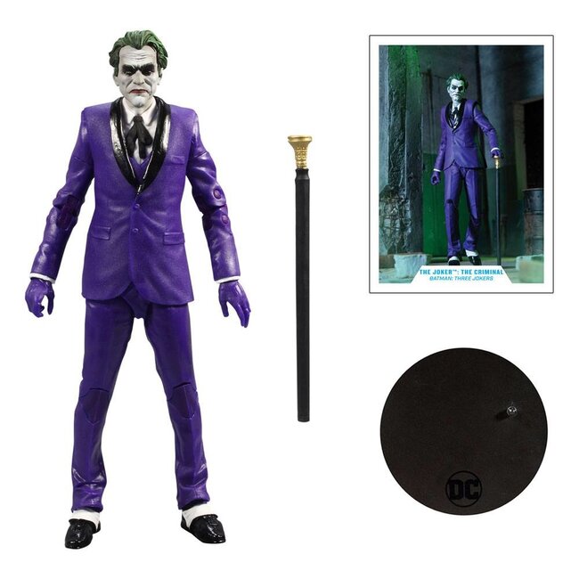 McFarlane Toys DC Multiverse Action Figure The Joker: The Criminal (Batman: Three Jokers) 18 cm