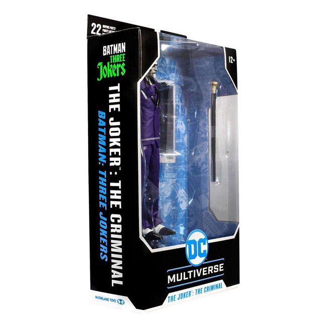 DC Multiverse Actionfigur Der Joker: Der Verbrecher Batman: Drei Joker 18 cm