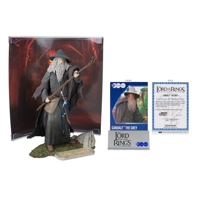 Herr der Ringe Movie Maniacs Actionfigur Gandalf 18 cm