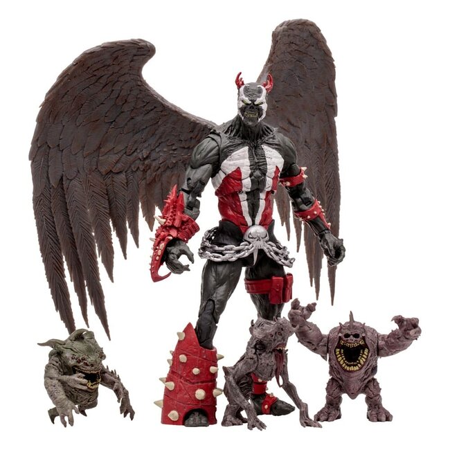 Spawn Megafig Actionfigur King Spawn mit Flügeln und Minions 30 cm
