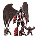 McFarlane Toys Spawn Megafig Actionfigur King Spawn mit Flügeln und Minions 30 cm