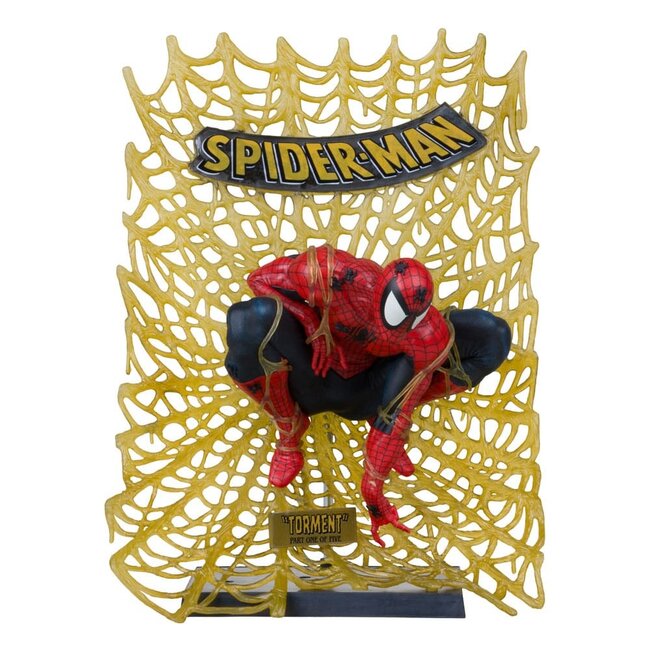 McFarlane Toys Marvel Collection PVC Statue 1/6 Spider-Man (Spider-Man # 1) (Gold Edition) (Gold Label) 15 cm