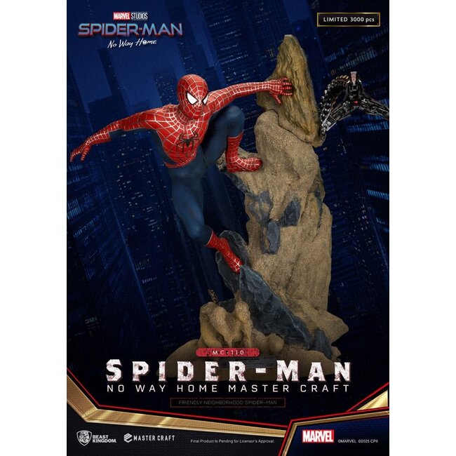 Spider-Man: No Way Home Master Craft Statue Friendly Neighborhood Spider-Man 36 cm