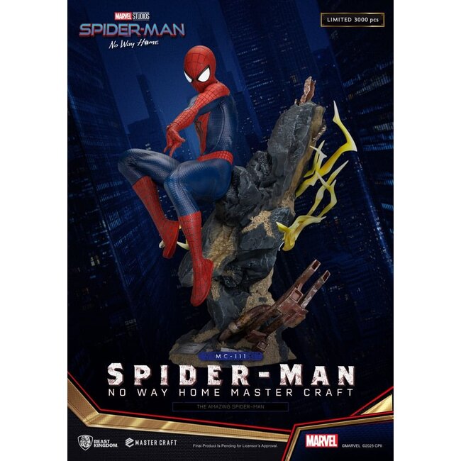 Spider-Man: No Way Home Master Craft Statue The Amazing Spider-Man 35 cm