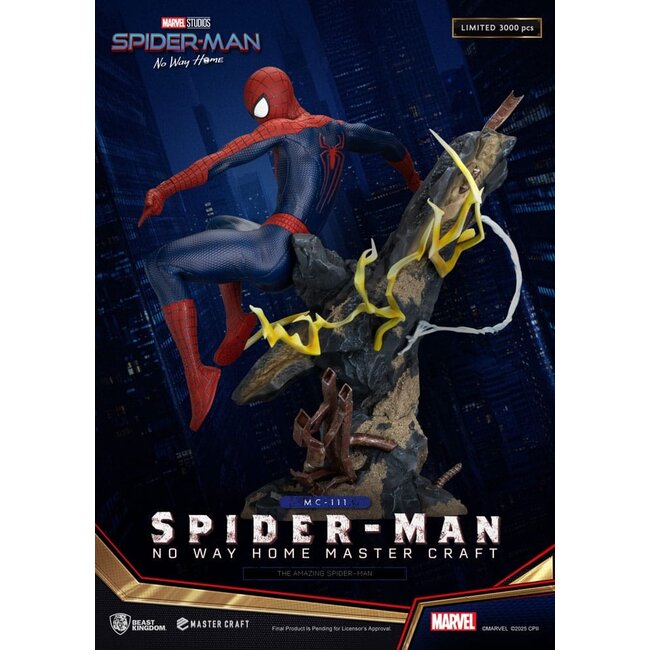 Spider-Man: No Way Home Master Craft Statue The Amazing Spider-Man 35 cm