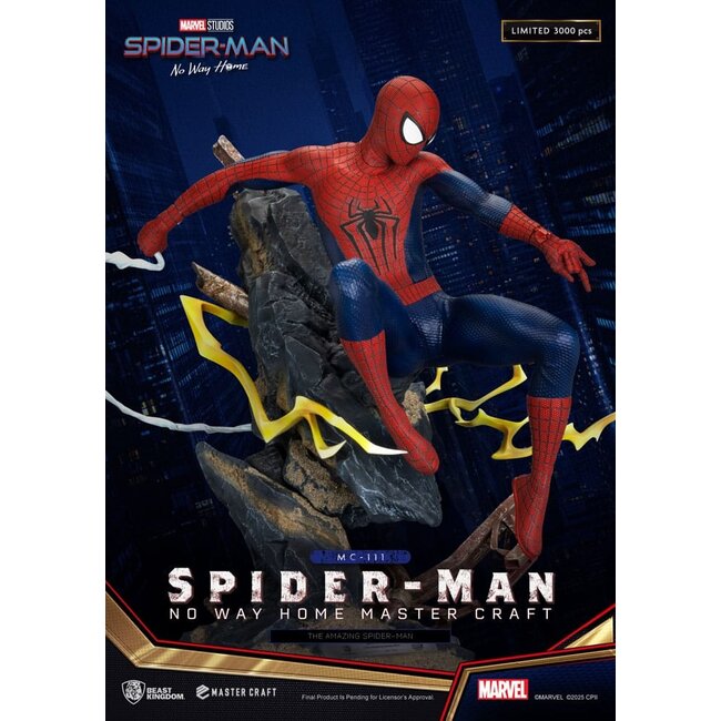 Spider-Man: No Way Home Master Craft Statue The Amazing Spider-Man 35 cm