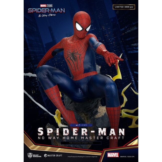 Spider-Man: No Way Home Master Craft Statue The Amazing Spider-Man 35 cm