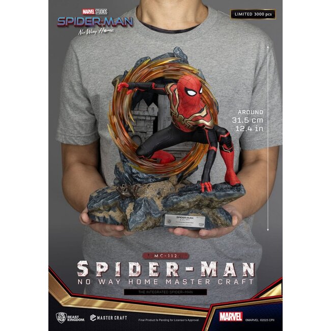 Spider-Man: No Way Home Master Craft Statue The Integrated Spider-Man 31 cm
