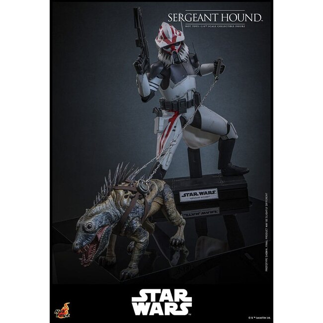 Star Wars: The Clone Wars Action Figure 1/6 Sergeant Hound 30 cm