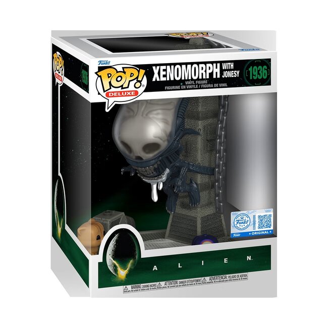 Alien POP! Deluxe Vinyl Figur Xenomorph (schwebend) 9 cm