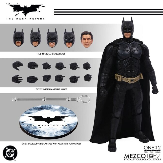 The Dark Knight Actionfigur 1/12 Batman 17 cm
